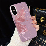 Custodia per telefono ibrida in PC e TPU con motivo a mezza farfalla e glitter IMD., For iPhone 11 Pro Max, For iPhone 11, For iPhone 11 Pro, For iPhone XS / X, For iPhone XR, For iPhone XS Max