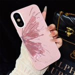 Custodia per telefono ibrida in PC e TPU con motivo a mezza farfalla e glitter IMD., For iPhone 11 Pro Max, For iPhone 11, For iPhone 11 Pro, For iPhone XS / X, For iPhone XR, For iPhone XS Max