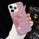 Custodia per telefono ibrida in PC e TPU con motivo a mezza farfalla e glitter IMD., For iPhone 11 Pro Max, For iPhone 11, For iPhone 11 Pro, For iPhone XS / X, For iPhone XR, For iPhone XS Max