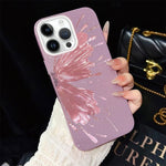 Custodia per telefono ibrida in PC e TPU con motivo a mezza farfalla e glitter IMD., For iPhone 13 Pro Max, For iPhone 13 Pro, For iPhone 13, For iPhone 12, For iPhone 12 Pro Max, For iPhone 12 Pro