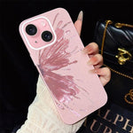 Custodia per telefono ibrida in PC e TPU con motivo a mezza farfalla e glitter IMD., For iPhone 16 Pro, For iPhone 16 Plus, For iPhone 16, For iPhone 15 Pro Max, For iPhone 15 Pro, For iPhone 15 Plus