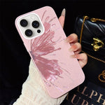 Custodia per telefono ibrida in PC e TPU con motivo a mezza farfalla e glitter IMD., For iPhone 16 Pro, For iPhone 16 Plus, For iPhone 16, For iPhone 15 Pro Max, For iPhone 15 Pro, For iPhone 15 Plus