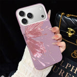 Custodia per telefono ibrida in PC e TPU con motivo a mezza farfalla e glitter IMD., For iPhone 17e / 16e, For iPhone 17 Pro Max, For iPhone 17 Pro, For iPhone 17, For iPhone Air, For iPhone 16 Pro Max