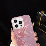 Custodia per telefono ibrida in PC e TPU con motivo a mezza farfalla e glitter IMD., For iPhone 16 Pro, For iPhone 16 Plus, For iPhone 16, For iPhone 15 Pro Max, For iPhone 15 Pro, For iPhone 15 Plus