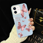 Custodia per telefono ibrida in PC e TPU con motivo farfalle da sogno e glitter IMD., For iPhone 11 Pro Max, For iPhone 11, For iPhone 11 Pro, For iPhone XS / X, For iPhone XR, For iPhone XS Max