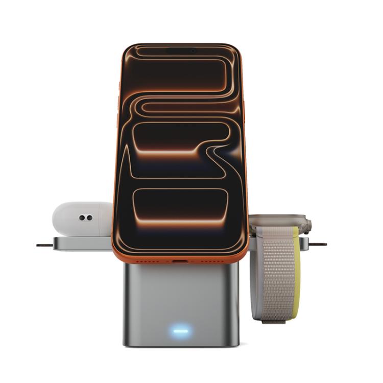HS-V25 QI2 25W 3 in 1 Luce notturna con sollevamento e caricatore wireless