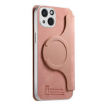 Custodia portafoglio in pelle vegana per iPhone 14