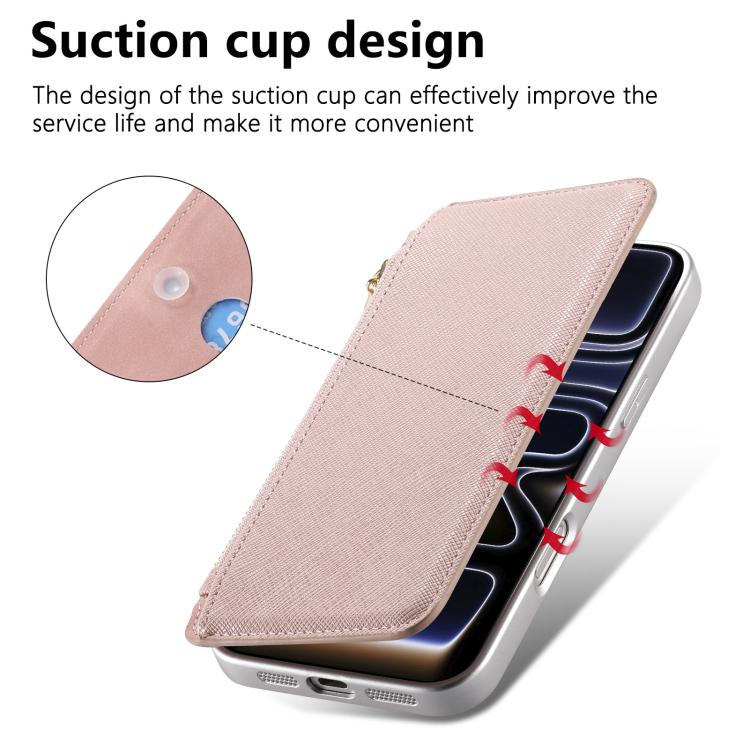 Custodia portafoglio in pelle vegana per iPhone 13 Pro Max