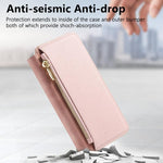 Custodia portafoglio in pelle vegana per iPhone 13 Pro Max
