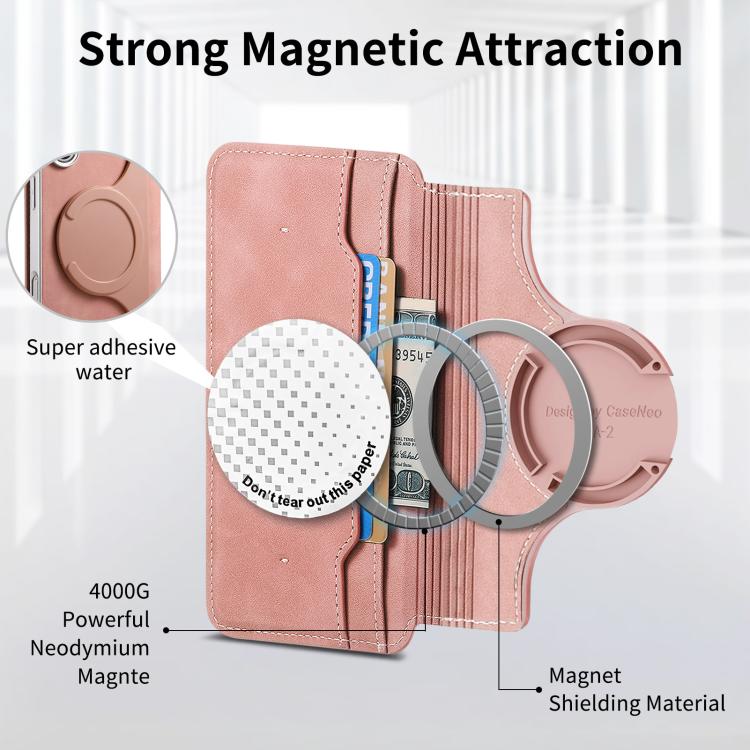 Custodia portafoglio in pelle vegana per iPhone 13 Pro Max