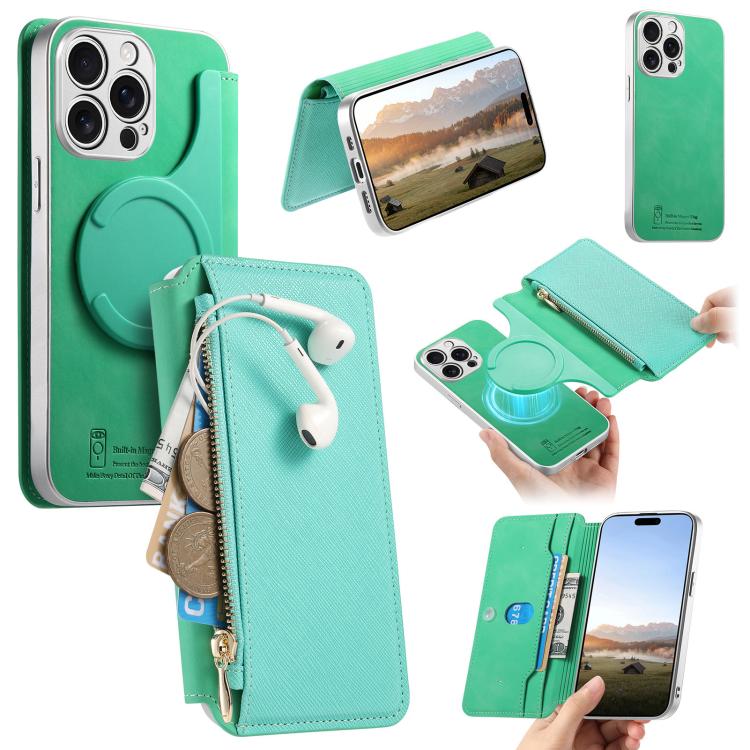 Custodia portafoglio in pelle vegana per iPhone 13 Pro Max