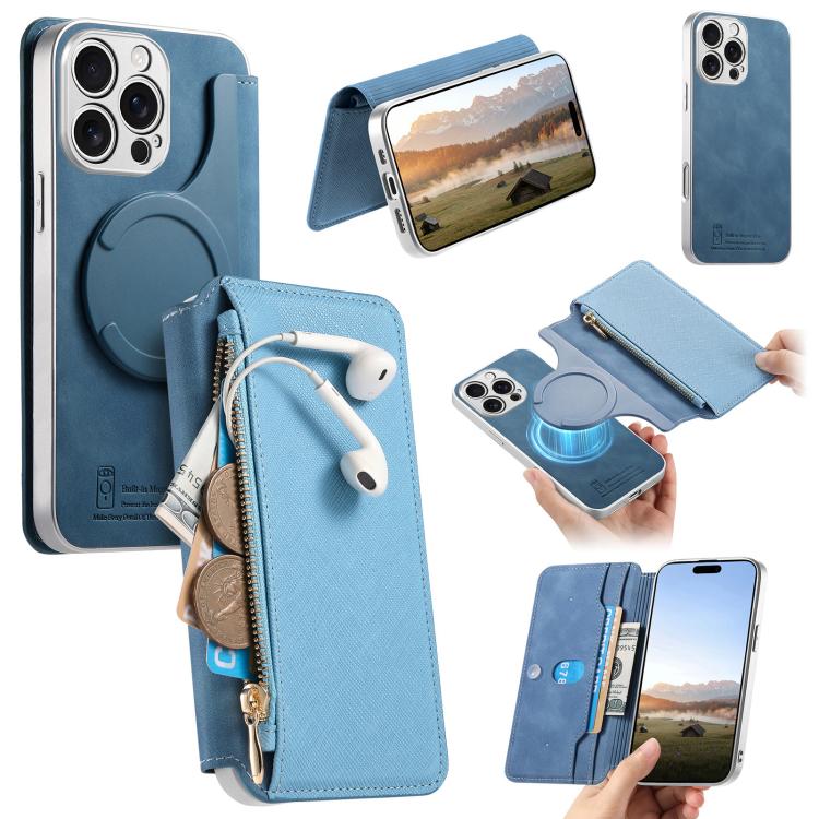 Custodia portafoglio in pelle vegana per iPhone 13 Pro Max