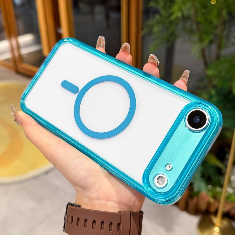 Custodia per telefono ibrida in TPU magnetico antiurto con fori precisi e acrilico trasparente., For iPhone 17 Pro Max, For iPhone 17 Pro, For iPhone 17, For iPhone Air