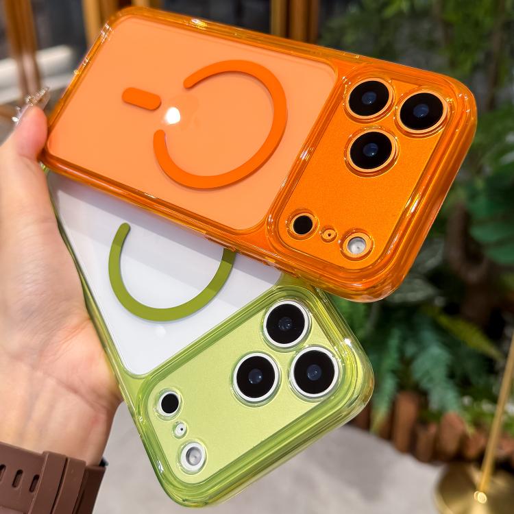 Custodia per telefono ibrida in TPU magnetico antiurto con fori precisi e acrilico trasparente., For iPhone 17 Pro Max, For iPhone 17 Pro, For iPhone 17, For iPhone Air