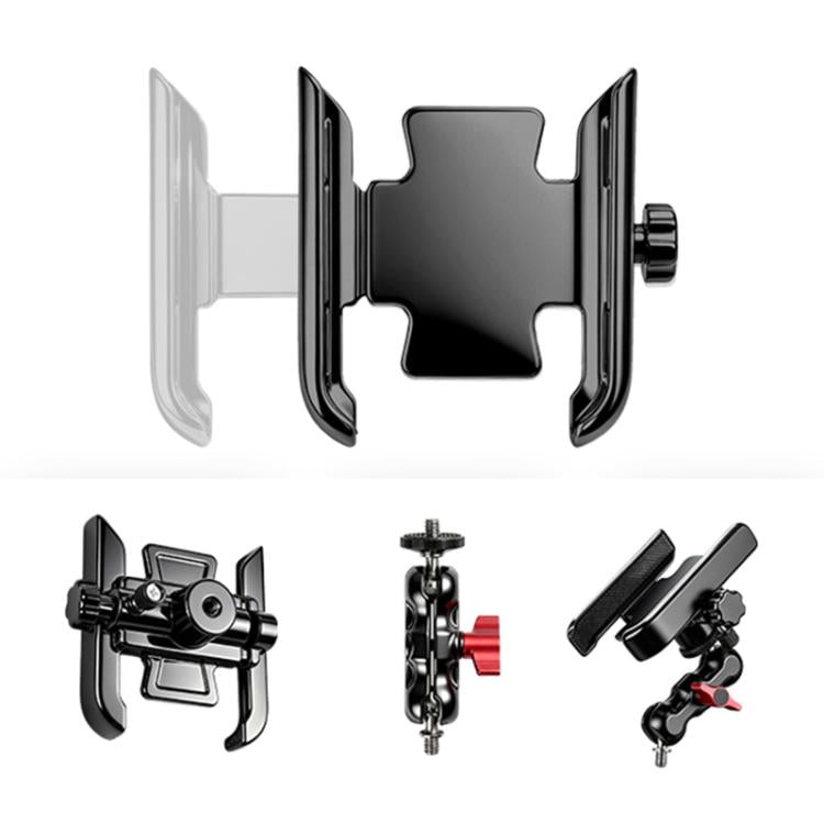 Supporto in alluminio per prolunga manubrio bicicletta