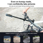 Supporto in alluminio per prolunga manubrio bicicletta con regolazione rapida, Phone Clamp Kit, Handlebar Tube Kit, Tube with Phone Clamp + Stick, Stick Tube Phone Clamp Combo Set