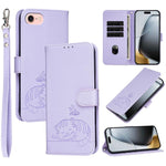 Custodia portafoglio in ecopelle per iPhone 14 Pro