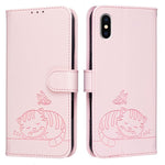Custodia portafoglio in ecopelle con protezione RFID per iPhone X