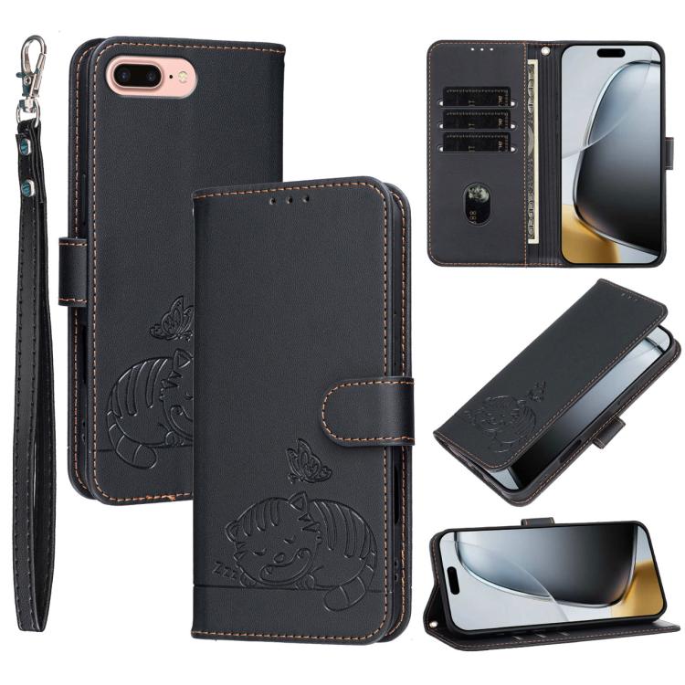 Custodia portafoglio in ecopelle con protezione RFID per iPhone