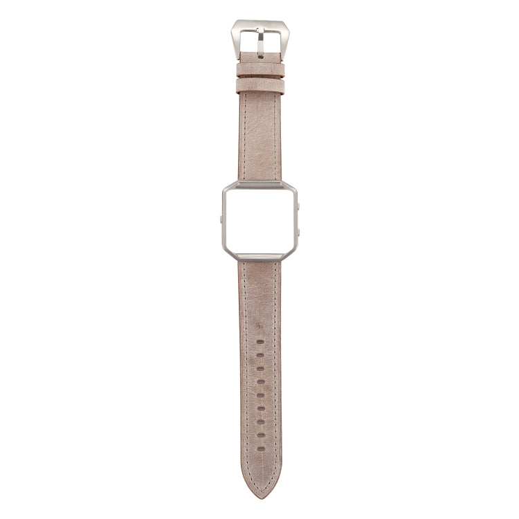 Cinturino di ricambio per cinturino di ricambio in vera pelle stile fresco, For Fitbit Charge 2, For Fitbit Blaze