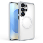 Custodia per telefono ibrida in PC e TPU con magnete a contrasto opaco della serie Skin Feel., For Galaxy S26+ 5G, For Galaxy S26 Ultra 5G, For Galaxy S26 5G