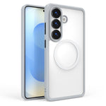 Custodia per telefono ibrida in PC e TPU con magnete a contrasto opaco della serie Skin Feel., For Galaxy S26+ 5G, For Galaxy S26 Ultra 5G, For Galaxy S26 5G
