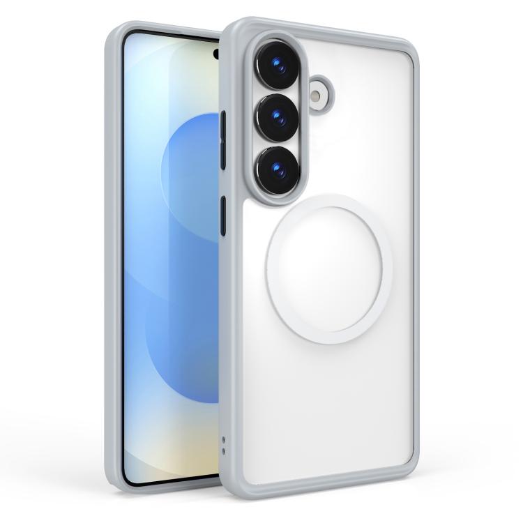 Custodia per telefono ibrida in PC e TPU con magnete a contrasto opaco della serie Skin Feel., For Galaxy S26+ 5G, For Galaxy S26 Ultra 5G, For Galaxy S26 5G