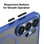 Custodia per telefono ibrida in PC e TPU con magnete a contrasto opaco della serie Skin Feel., For Galaxy S26+ 5G, For Galaxy S26 Ultra 5G, For Galaxy S26 5G