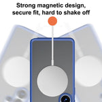 Custodia per telefono ibrida in PC e TPU con magnete a contrasto opaco della serie Skin Feel., For Galaxy S26+ 5G, For Galaxy S26 Ultra 5G, For Galaxy S26 5G