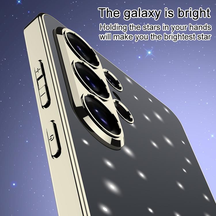 Custodia per telefono intelligente GKK AG galvanizzata con retroilluminazione, For Samsung Galaxy S26 Ultra 5G