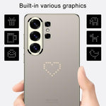 Custodia per telefono intelligente GKK AG galvanizzata con retroilluminazione, For Samsung Galaxy S26 Ultra 5G