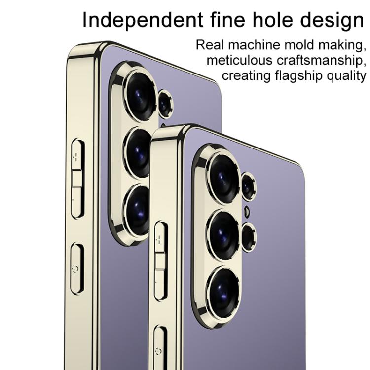 Custodia per telefono intelligente GKK AG galvanizzata con retroilluminazione, For Samsung Galaxy S26 Ultra 5G