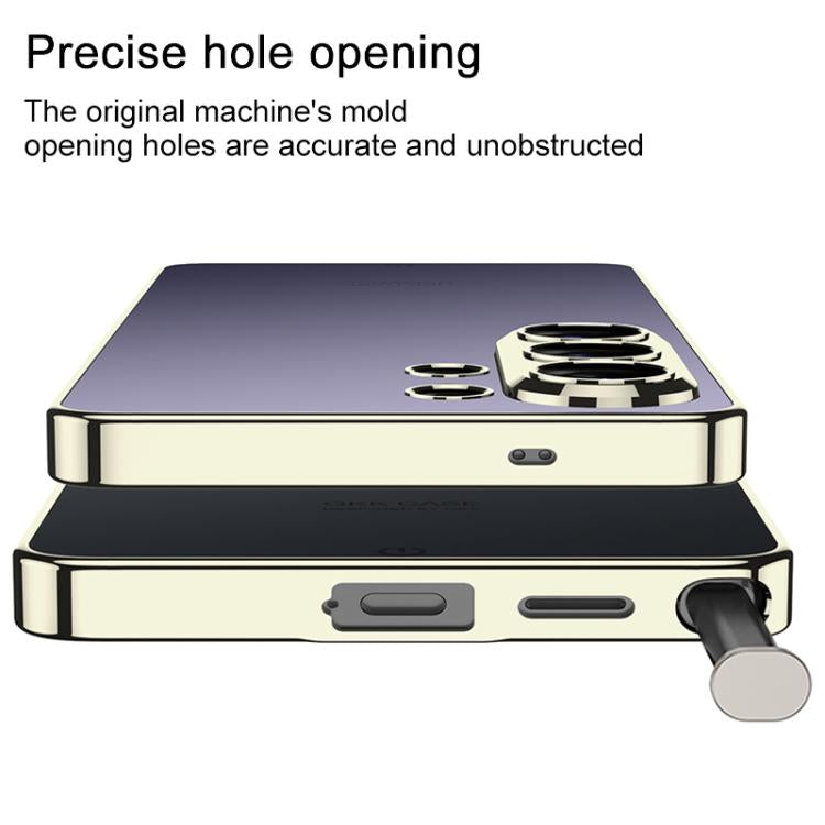 Custodia per telefono intelligente GKK AG galvanizzata con retroilluminazione, For Samsung Galaxy S26 Ultra 5G