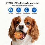 O19 Palla giocattolo automatica intelligente per addestramento cani con LED, diametro 70 mm
