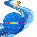 O19 Palla giocattolo automatica intelligente per addestramento cani con LED, diametro 70 mm