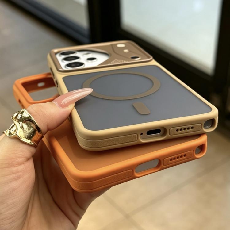 Custodia per telefono ibrida in PC e TPU traslucida satinata con magnete, For Galaxy S26 Ultra 5G, For Galaxy S25 Ultra 5G, For Galaxy S24 Ultra 5G