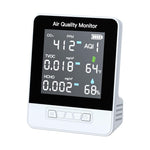 Monitor qualità aria 6 in 1 con schermo LCD 2,8 pollici