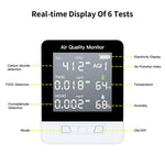 Monitor qualità aria 6 in 1 con schermo LCD 2,8 pollici