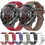 Cinturino per orologio in silicone ibrido con rivestimento in ecopelle, stile a molla., For Huawei Watch Ultimate 2