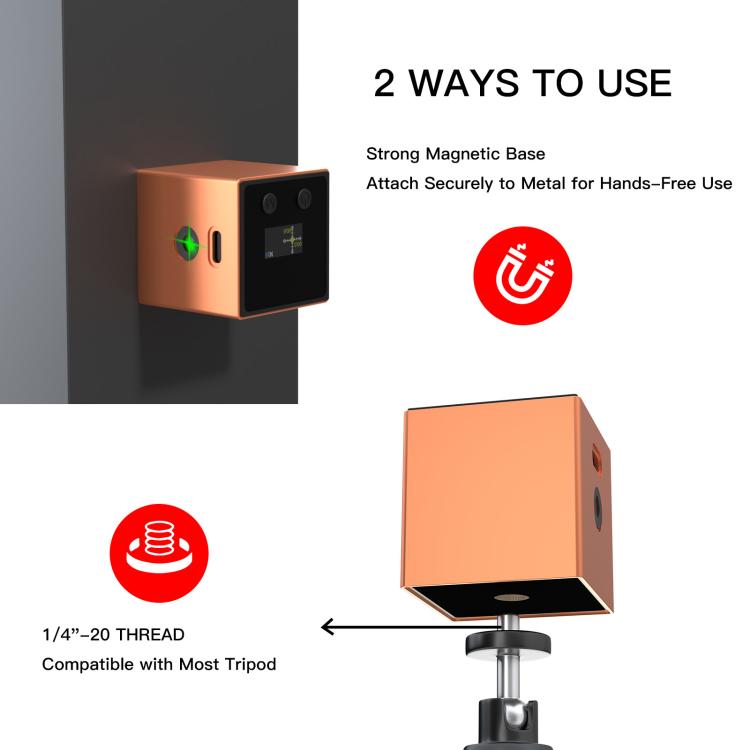 Livella laser intelligente multifunzione LT10 e goniometro digitale