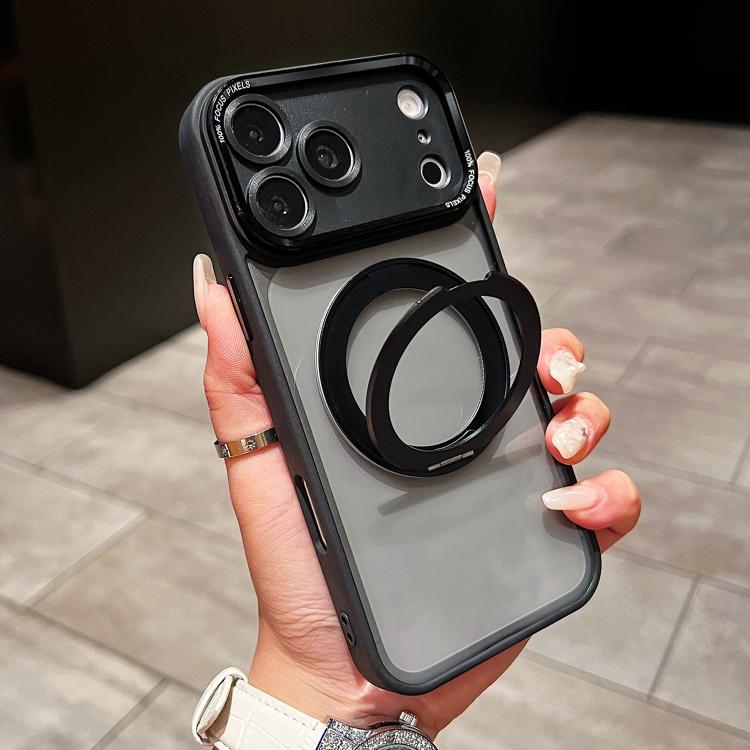 Custodia magnetica per telefono con supporto girevole a occhio d'aquila galvanizzato., For iPhone 17 Pro Max, For iPhone 17 Pro, For iPhone 17, For iPhone 16 Pro Max