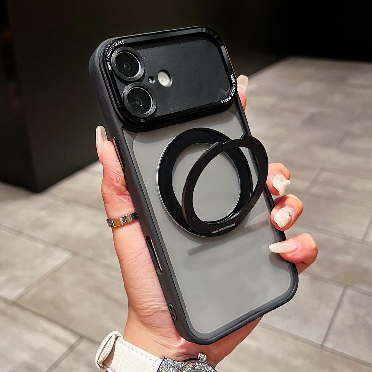 Custodia magnetica per telefono con supporto girevole a occhio d'aquila galvanizzato., For iPhone 17 Pro Max, For iPhone 17 Pro, For iPhone 17, For iPhone 16 Pro Max