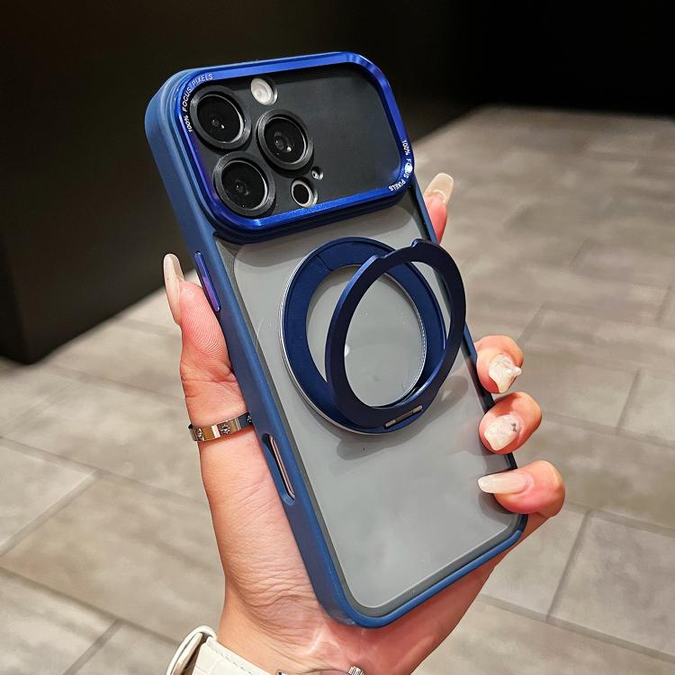 Custodia magnetica per telefono con supporto girevole a occhio d'aquila galvanizzato., For iPhone 17 Pro Max, For iPhone 17 Pro, For iPhone 17, For iPhone 16 Pro Max