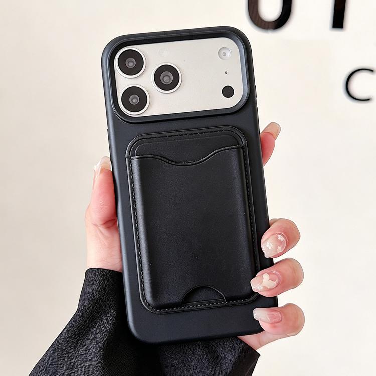 Custodia per telefono magnetica in TPU con porta carte a forma di macaron., For iPhone 17 Pro Max, For iPhone 17 Pro, For iPhone 17, For iPhone 16 Pro Max