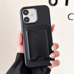 Custodia per telefono magnetica in TPU con porta carte a forma di macaron., For iPhone 16 Pro, For iPhone 16, For iPhone 15 Pro Max, For iPhone 15 Pro