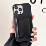 Custodia per telefono magnetica in TPU con porta carte a forma di macaron., For iPhone 16 Pro, For iPhone 16, For iPhone 15 Pro Max, For iPhone 15 Pro