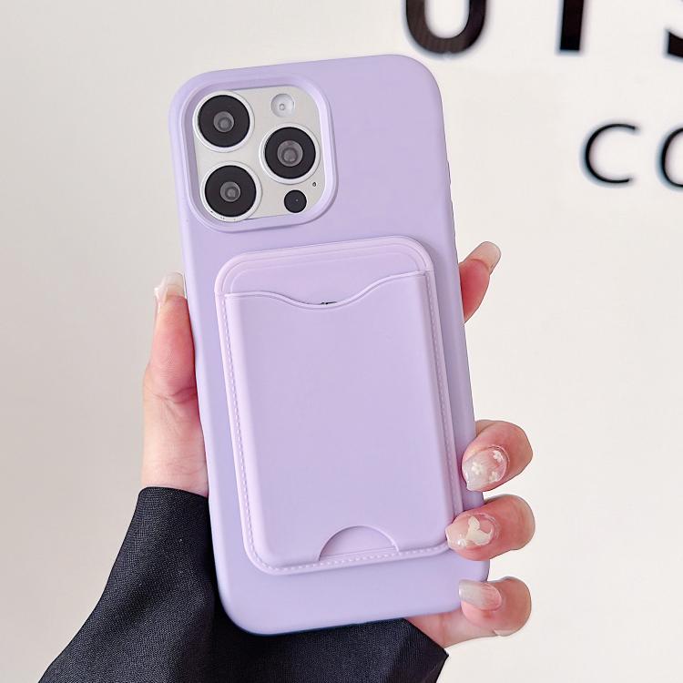 Custodia per telefono magnetica in TPU con porta carte a forma di macaron., For iPhone 16 Pro, For iPhone 16, For iPhone 15 Pro Max, For iPhone 15 Pro