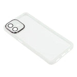 WANLONFENG Custodia per telefono in TPU traslucido con cornice galvanizzata e pellicola protettiva per lo schermo, For Galaxy A07 4G, For Galaxy A56 5G, For Galaxy A26 5G, For Galaxy A36 5G