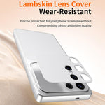 Custodia per telefono antiurto con effetto pelle di agnello, serie agnello., For Galaxy A14 5G