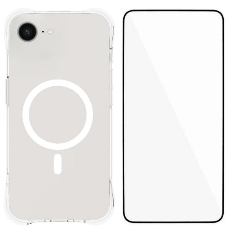 Custodia TPU trasparente magnetica per iPhone 17 Pro Max